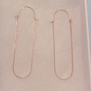 James Michelle Gold Hoop Earrings